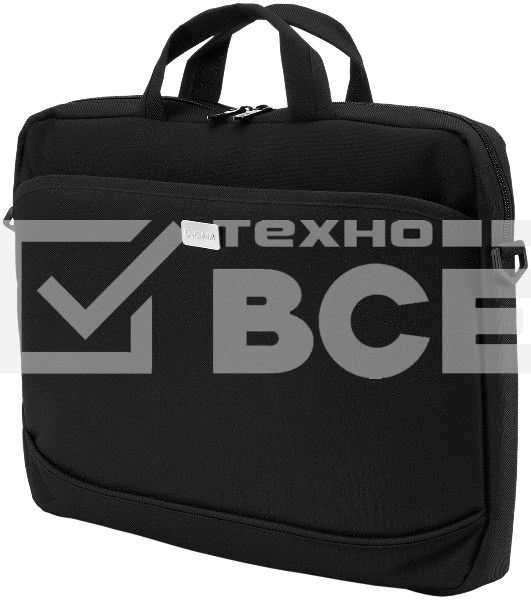 Сумка для ноутбука 15.6' Digma R-212 черный полиэстер (R212BK)