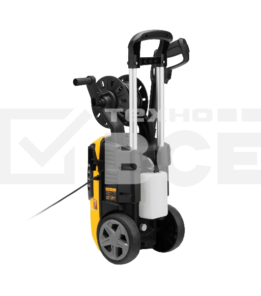 Моечная машина высокого давления Denzel R-180D, 2200 Вт, 180 бар, 380 л/ч, с барабаном