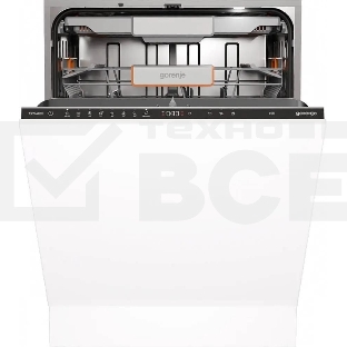 Встраиваемая посудомоечная машина Gorenje GV693A65AD, черный, 59.8 см, 16 компл., 38 дБ, класс A+++