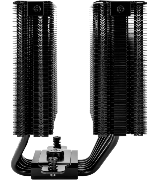 Устройство охлаждения (кулер) Thermalright Royal Knight 120 Soc-AM5/AM4/1200/1700/1851 черный 4-pin 28.4dB Al+Cu Ret (RK120-BL)