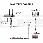Переходник-разветвитель VCOM RJ-45 8P8C (F)<-->2 x 8P8C (F),FTP, ABS пластик, кат. 5eVCOM <CT252S>, фото7