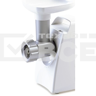 Мясорубка электрическая Ротор ЭМШ 35/300-1 белый, 1500 Вт, 0.6 кг/мин, защита от перегрузки, насадки - 2