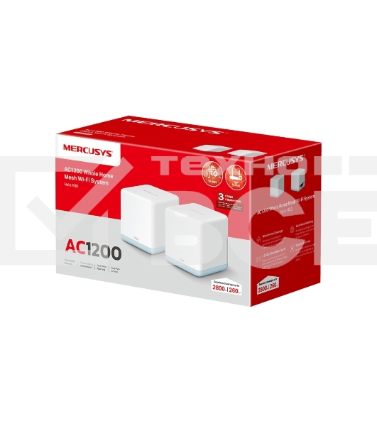 Система MESH AC1200 Whole Home Mesh Wi-Fi System, 2 Internal Antennas, 2 GB ports  (WAN/LAN)