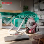 Пылесос Shivaki VC 220 Con красный, 430/2000 Вт, уборка сухая, пылесборник контейнер 2.5 л, фото3