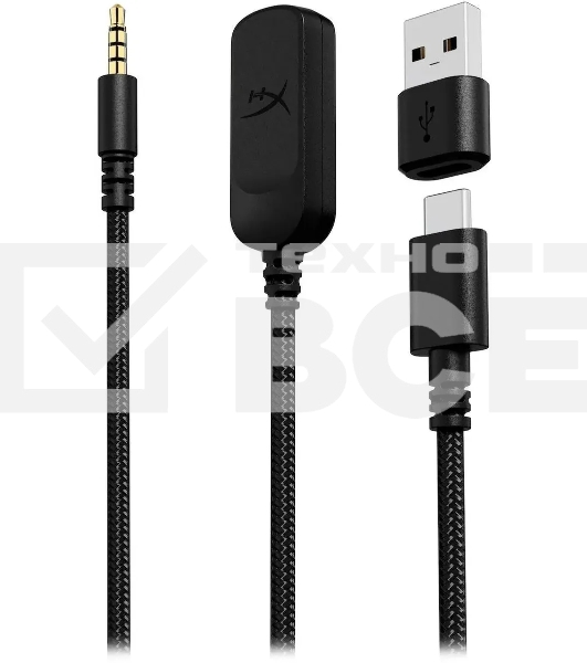 Наушники с микрофоном HyperX Cloud III черный мониторные Radio оголовье (77Z45AA)
