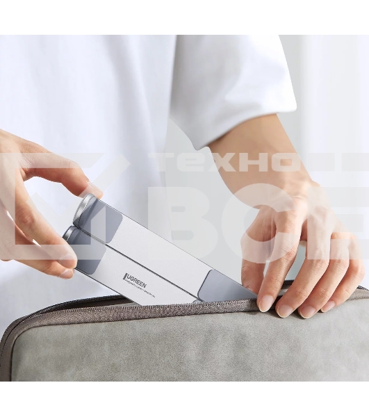 Алюминиевая раздвижная подставка для ноутбука Ugreen LP451-40289 Silver (40289)