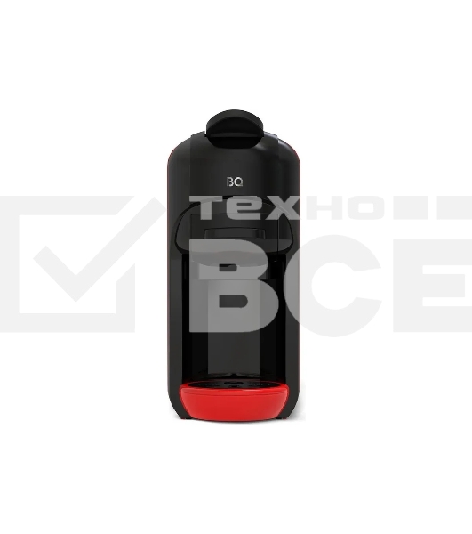 Кофеварка 3 в 1 BQ CM3000 черный-красный, исп. кофе - капсулы/молотый, 0.6 л, 1450 Вт, 19 бар
