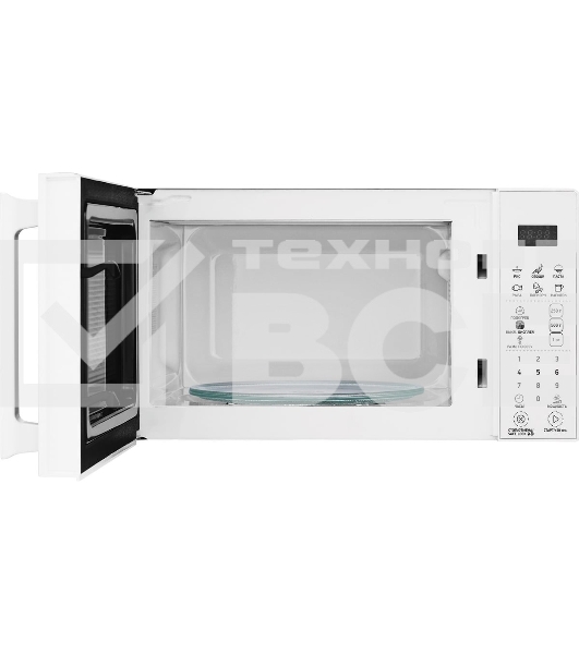 Микроволновая печь BBK 20MWS-805S/W белый, 20 л, 800 Вт, переключатели - сенсор