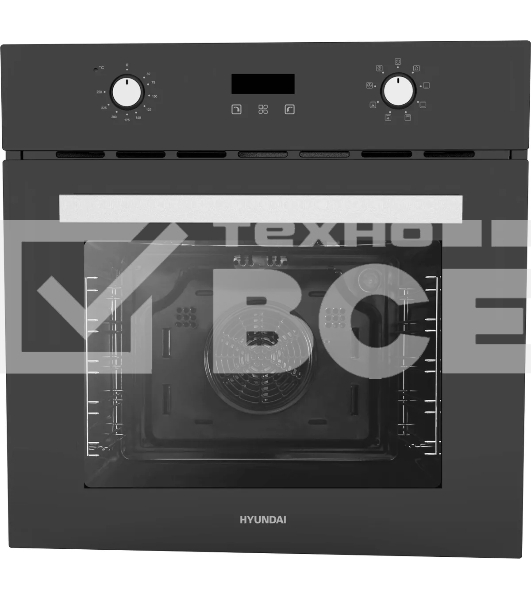 Духовой шкаф электрический Hyundai HEO 66411 BG черный