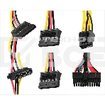 Блок питания KingPrice KPPSU400 ATX 400W (20+4pin) 120mm fan 3xSATA, фото8