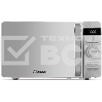 Микроволновая печь Pioneer MW229D серебристый, 20 л, 700 Вт, переключатели - поворотный механизм/кнопки, фото 1