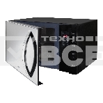 Микроволновая печь BBK 23MWS-826T/B-M черный, 23 л, 800 Вт, переключатели - кнопки, фото3