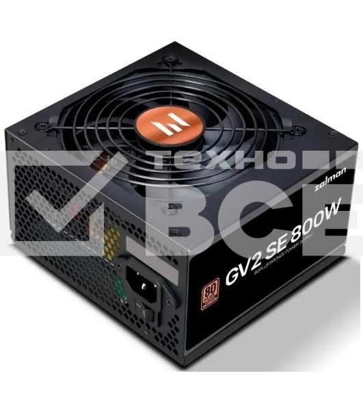 Блок питания Zalman ZM800-GV2SE, 800W, 120мм, черный