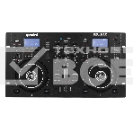 Медиа проигрыватель Gemini CDM-4000BT двойной USB/CD DJ проигрыватель с возможностью воспроизведения с USB-накопителей, CD-дисков и через Bluetooth; ЖК-дисплей; USB-A; Anti-Shock, фото 1