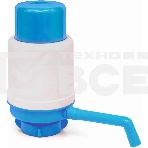 Помпа для 19л бутыли Aqua Work Дельфин Эко механический голубой картон, фото 1