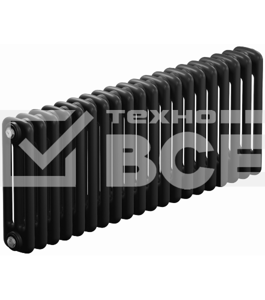 Радиатор трубчатый RIFAR TUBOG 3037 Антрацит 20 секц. бок.