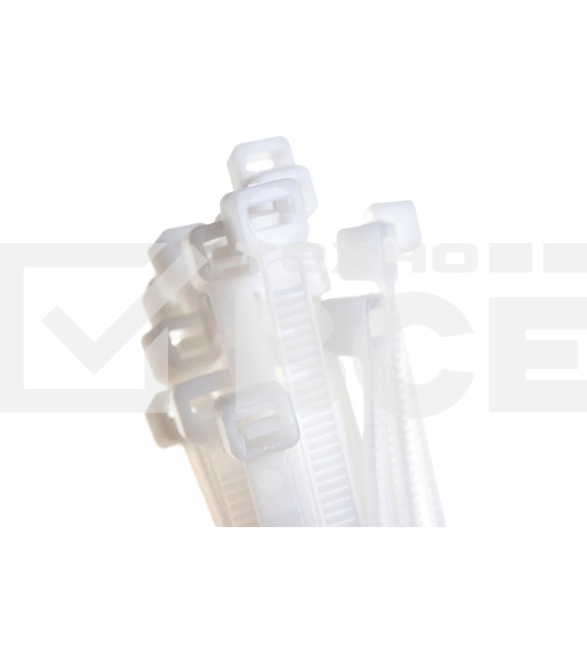 Стяжки нейлоновые Fortisflex 49402 КСС 5x250 (б) (100 шт.)