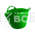 Ведро гибкое Сибртех сверхпрочное 14 л, зеленый, фото4