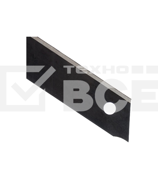 Лезвия Denzel 18 мм, сталь SK4 - 0,5 мм, супер острые, 5 шт.