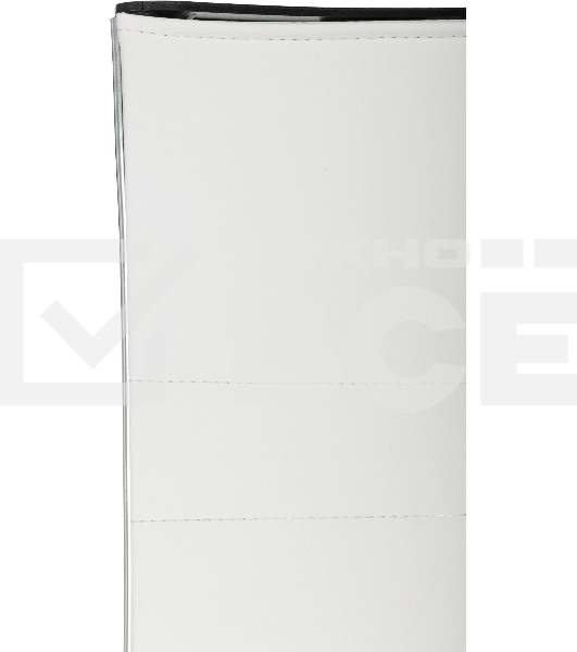 Кресло руководителя Бюрократ CH BALANCE белый экокожа крестов. металл черный