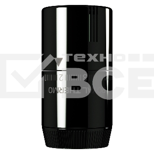 Термоголовка жидкостная Royal Thermo Design М30х1,5 (хром черный)