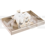 Розетка 2-м AtlasDesign без заземл. 16А в сборе шампань SchE ATN000520, фото3