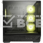 Компьютерный корпус MSI MAG PANO 130R PZ 2xUSB 3.2 Gen 1, 1xUSB 3.2 Gen2 Type-C, 3x120мм ARGB Reverse Blade Fan, 1x120мм ARGB Fan, 1 to 3 Fan PWM Splitter, Tempered Glass Window, фото8