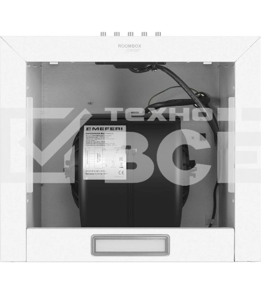 Вытяжка наклонная пристенная Meferi AIRBOX60WH LIGHT