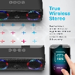 Акустическая система Defender LIGHT/BT/FM/USB/TF/AUX Q1 черный 10 Вт, фото6