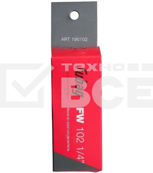 Фильтр влагоотделитель редуктор для пневмоинструмента Fubag FW-102