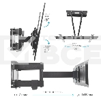 Кронштейн для телевизора Kromax PIXIS-XL-2 черный 40