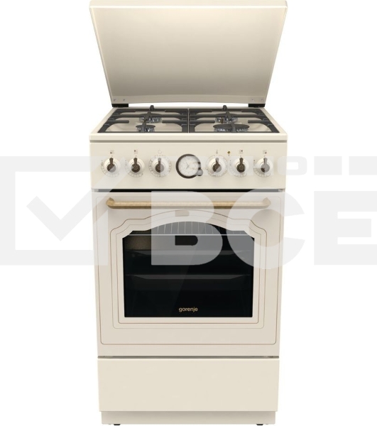 Комбинированная плита Gorenje GKS5B70CLI бежевый