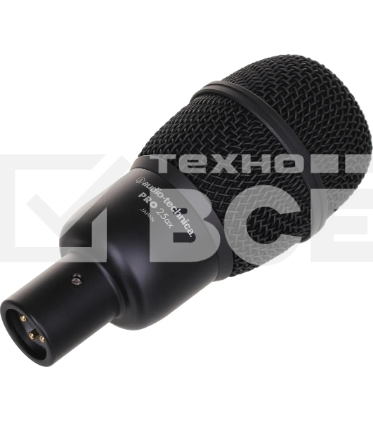 Микрофон проводной Audio-Technica PRO25AX 5м черный