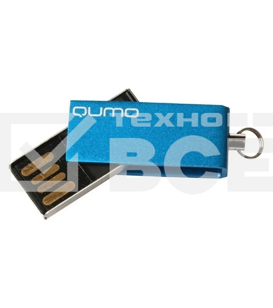 Флэш Диск QUMO 16GB Fold USB 2.0 QM16GUD-FLD-Blue