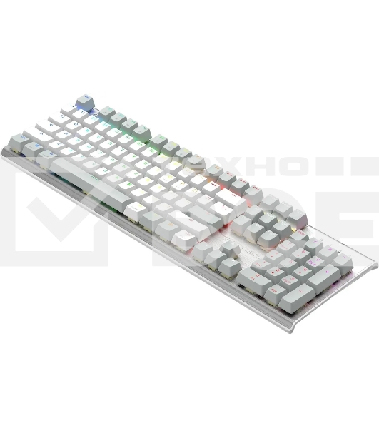 Клавиатура A4Tech Fstyler FS100 Neon проводная, USB, серый/белый