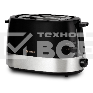 Тостер Vitek VT-1584 850Вт черный