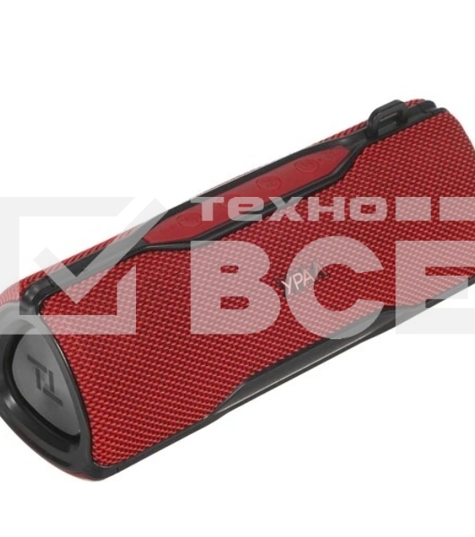 Колонка портативная Ural ТТ М-2, 12W, 2.0 BT/3.5Jack, 10м, 2000mAh, красный