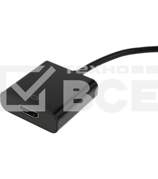 Кабель-переходник аудио-видео Premier H105 DisplayPort (m)/HDMI (f) 0.15м. черный (A3378)