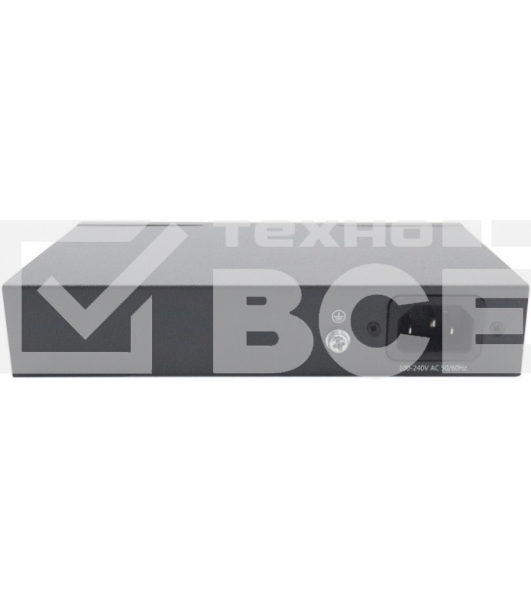 Коммутатор Smart Managed L2 PoE Switch 4 x 1000Base-T PoE+, 2 x 1000Base-T, PoE-60W budget