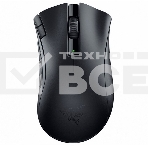 Мышь беспроводная Razer DeathAdder V2 X Hyperspeed черный, 14000 dpi, радиоканал, Bluetooth, USB, кнопки - 7, фото 1