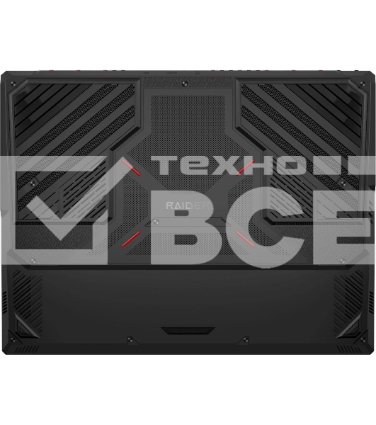 Ноутбук MSI Raider HX AI A2XWIG-204RU черный Core Ultra 9 285HX 64Gb SSD4Tb NVIDIA GeForce RTX5080 16Gb 18