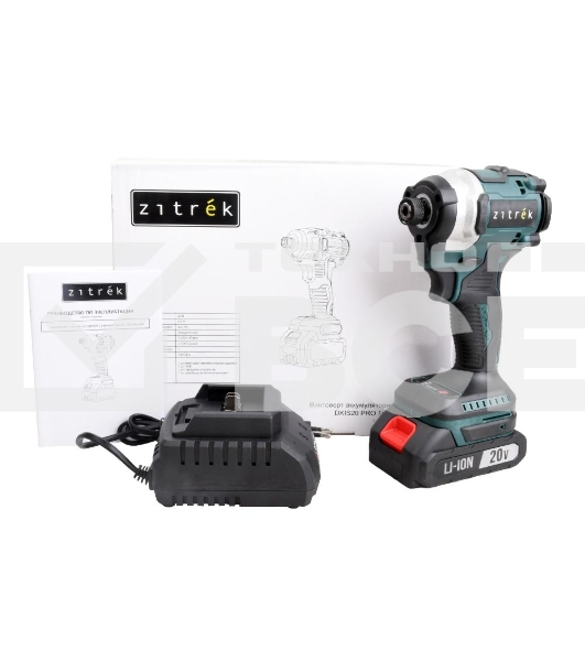 Винтоверт Zitrek DKIS20 PRO 20Вт аккум. патрон:шестигр.1/4