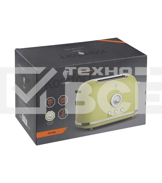 Тостер LEONORD LE-1906/1 RETRO (107478)
