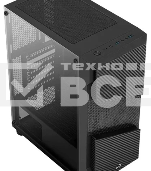 Компьютерный корпус Aerocool  / Formula Menace Saturn FRGB-G-BK-v1 черный без БП ATX 4x120mm 2xUSB2.0 1xUSB3.0 audio bott PSU