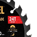 Пильный диск по дереву Denzel ф185х 20 мм, 24 зубьев 733307, фото3