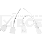 Вентилятор для корпуса Accord ACC-YF14 ARGb 140х140x25 белый 4-pin (ACC-YF14 ARGb белый) brown box, фото3