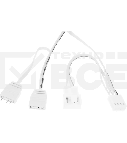 Вентилятор для корпуса Accord ACC-YF14 ARGb 140х140x25 белый 4-pin (ACC-YF14 ARGb белый) brown box