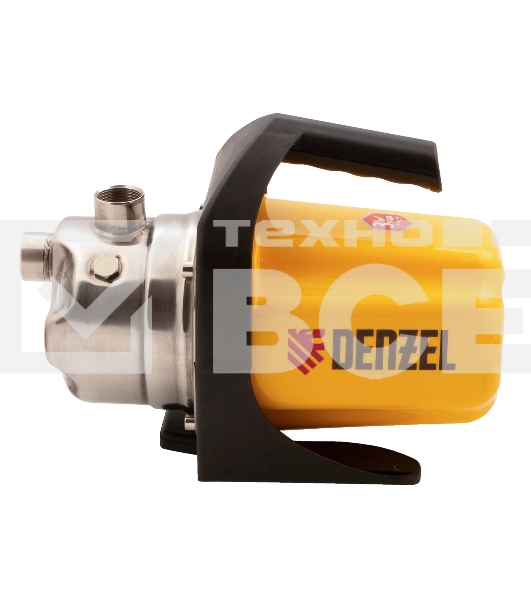 Насос Denzel GP1000Х садовый поверхностный 1000Вт 3500л/ч подъем 44м