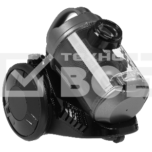 Пылесос BBK BV1503 черный/темно-серый, 320/2000 Вт, уборка сухая, пылесборник контейнер 2.5 л