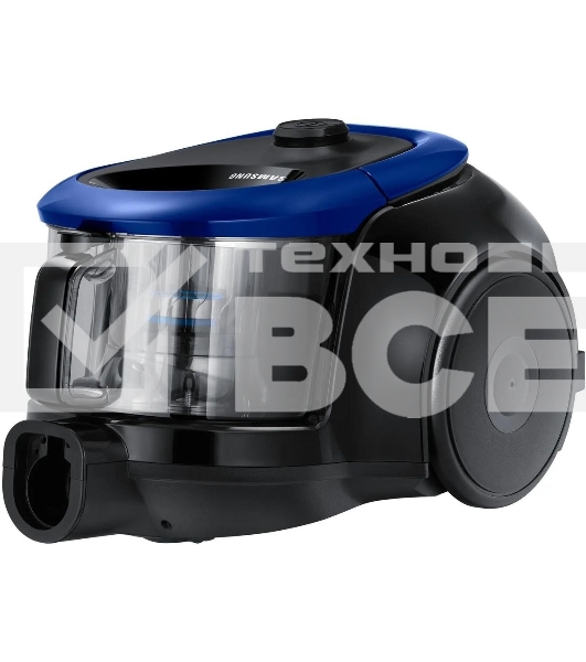 Пылесос Samsung VC18M2110SB/EV синий/черный, 380/1800 Вт, уборка сухой, пылесборник контейнер 1.5 л